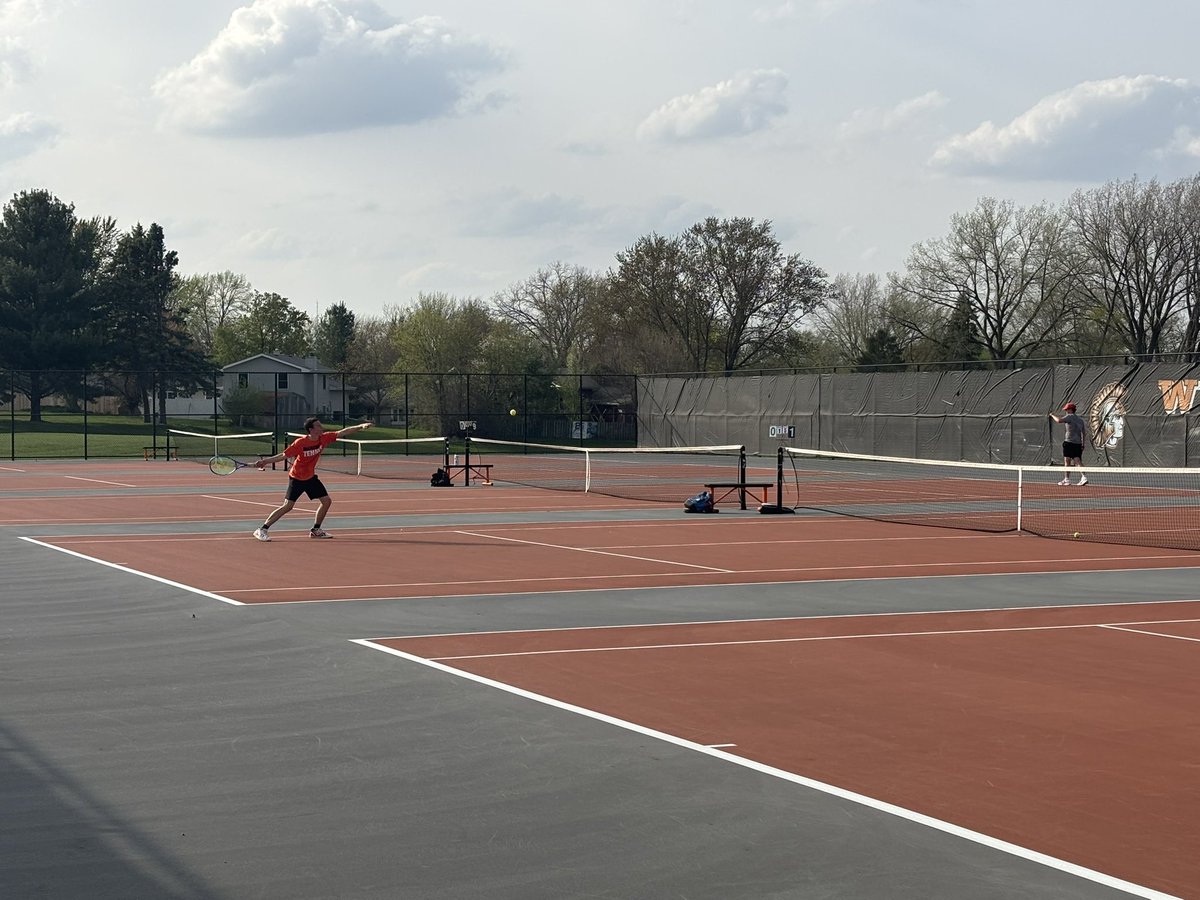 Next up, we’ve got boys tennis hosting Round Lake in tennis!