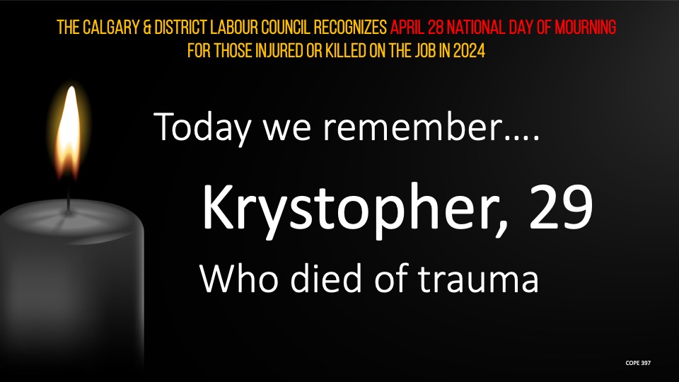 Today, we remember Krystopher, 45, who died of trauma.