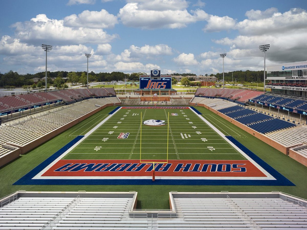 Blessed to receive an offer from South Alabama!