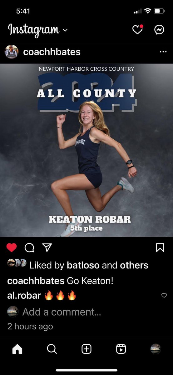 Newport Harbor's Keaton Robar, OC track Female Athlete of the Year as a junior in 2024, will return to the track 4/29 in league prelims after missing all of the 2025 regular season with a bone marrow edema in her left femur. #greatreovery <a href="/ocvarsityguy/">Dan Albano</a> <a href="/SteveFryer/">Steve Fryer</a>