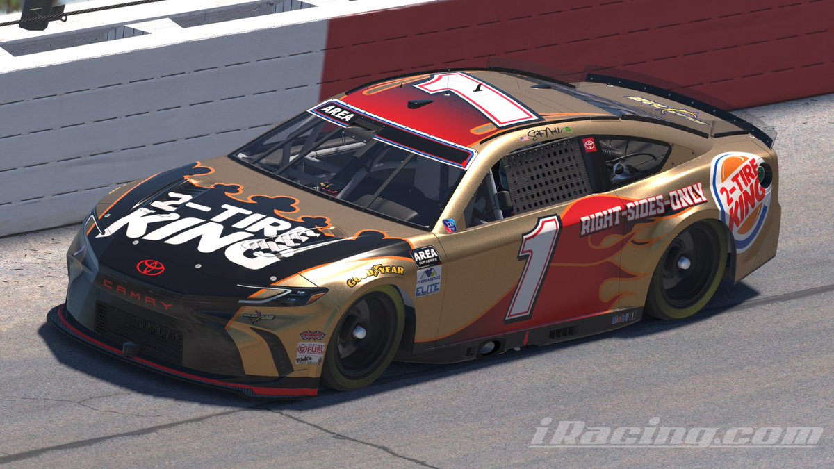 Throwback Night in <a href="/AREAiRacing/">AREA iRacing</a> 

Throwing back to HoFer Bill Elliott's 2006 Burger King Chevrolet. This scheme ran during 4 races in 2006; Chicagoland, Loudon, Indianapolis, and Fontana.

Tune in @ 9 est tonight to <a href="/IdkPlayer/">Jonathan Ramos</a> 's YouTube

🎨/📸 <a href="/JakeNichols73/">Jake Nichols</a>