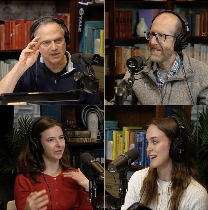 Listen now to Health &amp; Veritas: yalesom.io/4lMIWvH

Howie shares about his experience with paroxysmal atrial fibrillation, and he and Harlan discuss AI agents and #healthcare news.

They also bid farewell to their student research assistants, Inès Gilles and Sophia Stumpf.