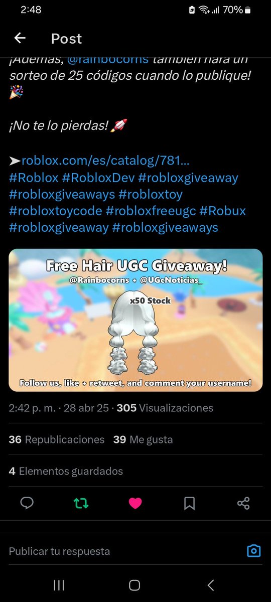 InkeriReyes's tweet photo. @UgcNoticias_ @rainbocorns User: @inkeri2002 https://t.co/qtnigOpeaJ