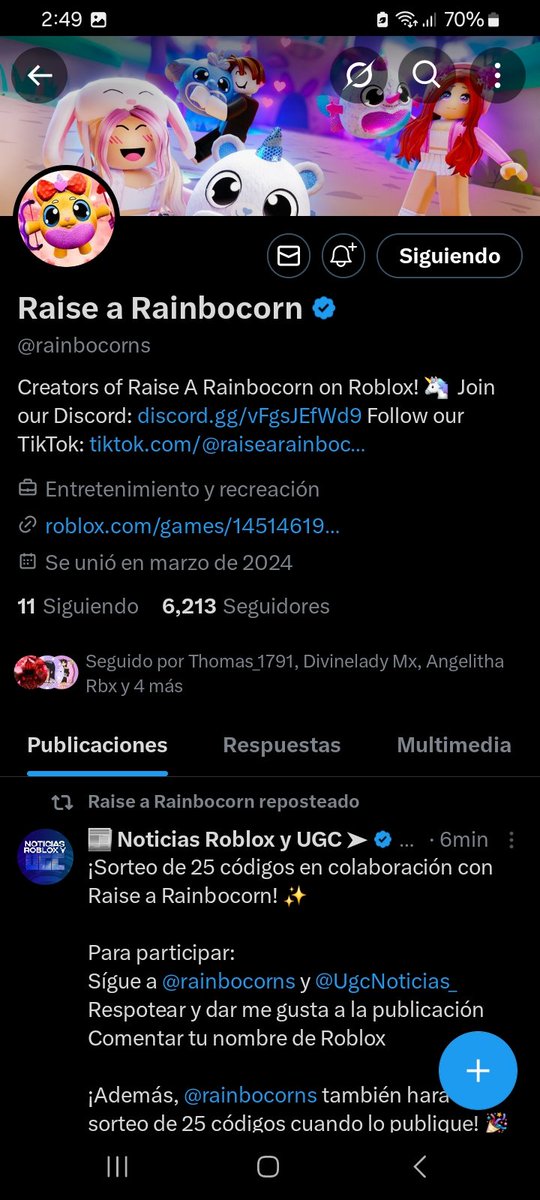 InkeriReyes's tweet photo. @UgcNoticias_ @rainbocorns User: @inkeri2002 https://t.co/qtnigOpeaJ