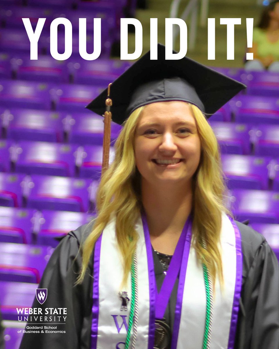 🎓CONGRATS #Weberbiz Grads, Spring 2025!! 🎓

YOU DID IT!
#weberstate <a href="/weberstate/">Weber State Athletics</a> #weberstatealum #webergrad #classof2025 #ogden #college #utah