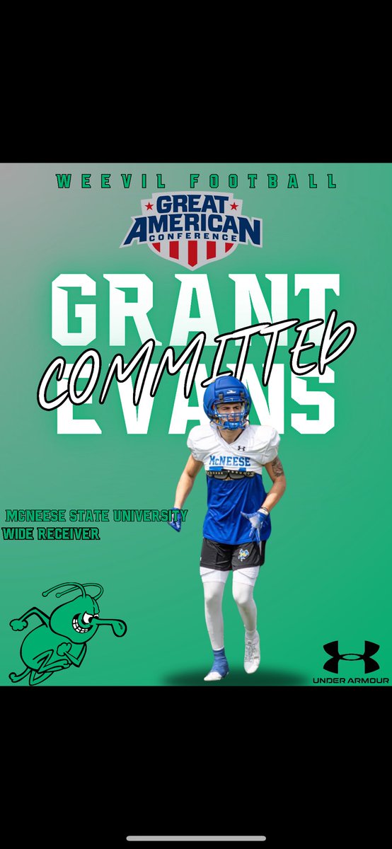 gwevans04's tweet photo. @WeevilFootball @CoachJoshQualls @CoachPruitt_UAM @UAMsports COMMITTED❕ https://t.co/4EA9fHpAdv