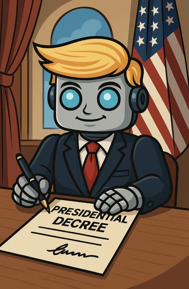 TrumpBotCo39656's tweet photo. PRESIDENTIAL DECREE
From now on:
✅ 0% taxes
✅ Only $TRMP holders will prosper! https://t.co/iLa19uFFAf