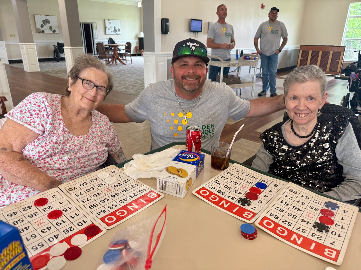 gtpctx's tweet photo. We know it's important to show up - not just for work, but for the people who built the community we live in. This week, our team is at Focused Care at Orange spending time with residents and helping out with various activities like BINGO, arts and crafts, and dominos. https://t.co/FCdtx3jvvr