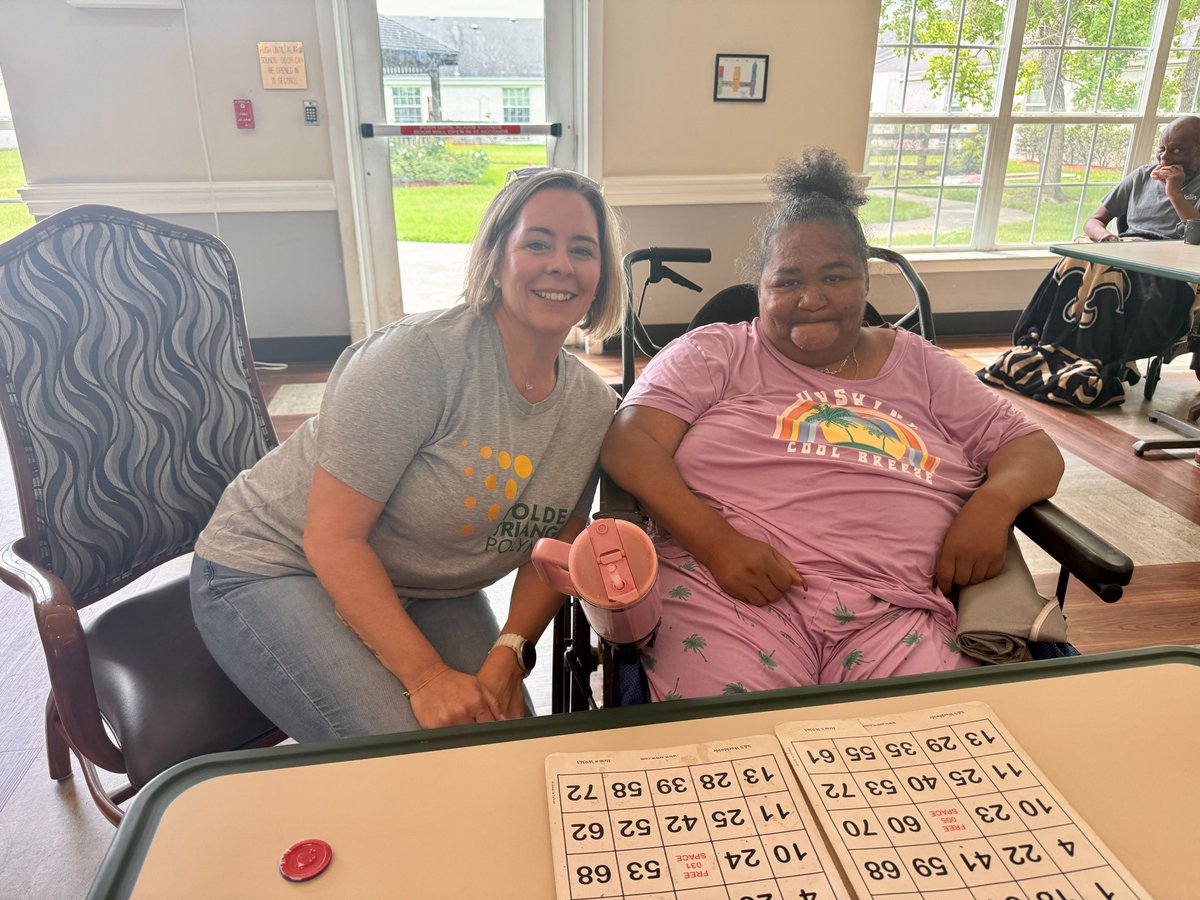 gtpctx's tweet photo. We know it's important to show up - not just for work, but for the people who built the community we live in. This week, our team is at Focused Care at Orange spending time with residents and helping out with various activities like BINGO, arts and crafts, and dominos. https://t.co/FCdtx3jvvr