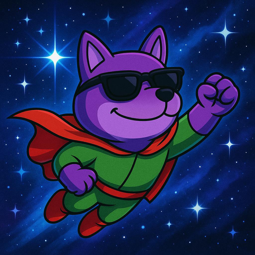 PurpleBonkSol's tweet photo. $PBONK breaking limits, chasing stars. No brakes! https://t.co/h8hjM6QZ3L
