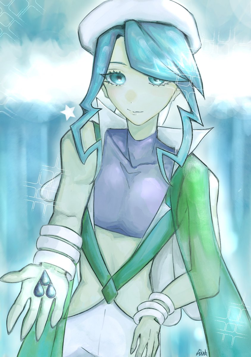 finx3i's tweet photo. #pkmn #pokemonfanart #ポケモンoras #ミクリ　#wallace #illust https://t.co/OWKENJ067N