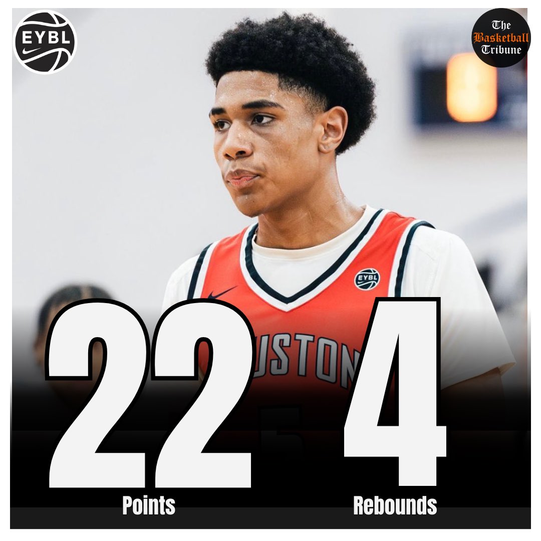 2026 Christian Gibson 6’5” Guard (Houston Hoops) Gibson put up 22 points and 4 rebounds in a battle against Team Final. Christian Gibson is averaging 21.7 points, 4.7 rebounds, and 1.7 assists per game on the EYBL circuit. With a 32-point, 6-rebound, 3-assist performance against
