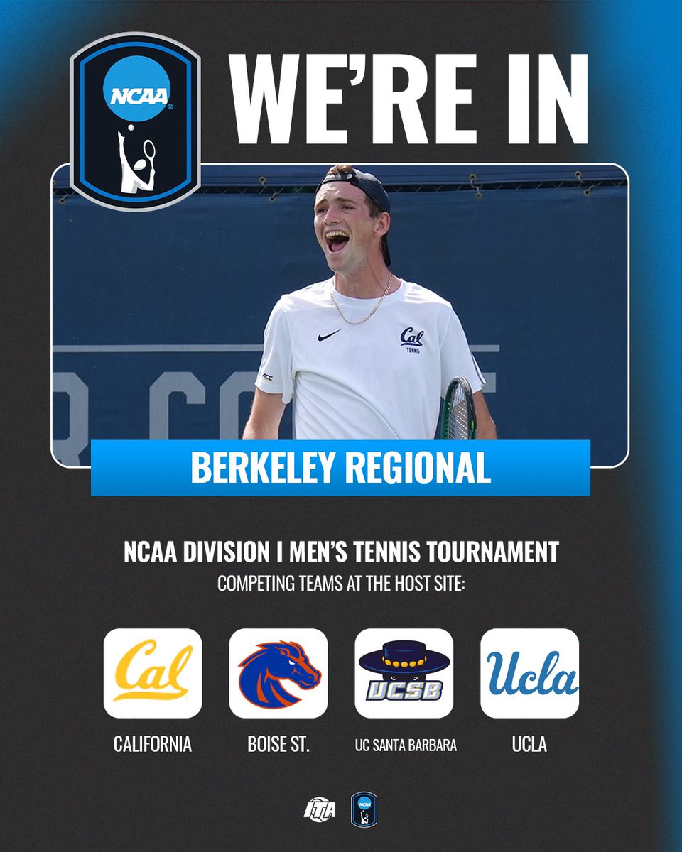 Headed To Berkeley 🐻

#WeAreCollegeTennis | #NCAATennis