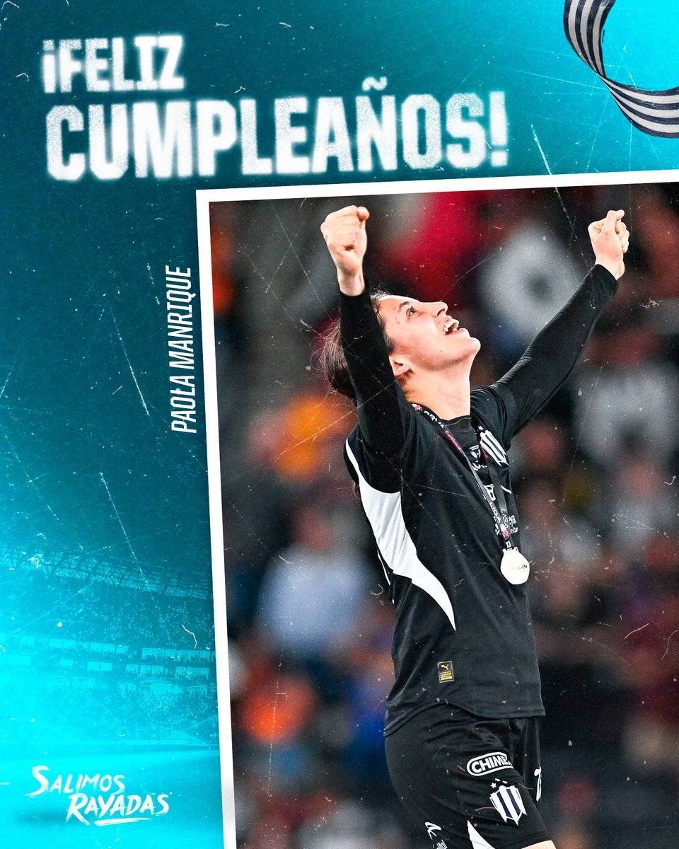 Rayadas's tweet photo. Estas son las mañanitas que cantan las Rayadas a ti… 🎶🎶 ¡Feliz cumpleaños, @PaoManrique2! 🎊🎈

Te enviamos un fuerte abrazo y nuestros mejores deseos, #EnLaVidaYEnLaCancha. 💙

Déjale tu felicitación 👇🏻 https://t.co/Bk27bUI7w7