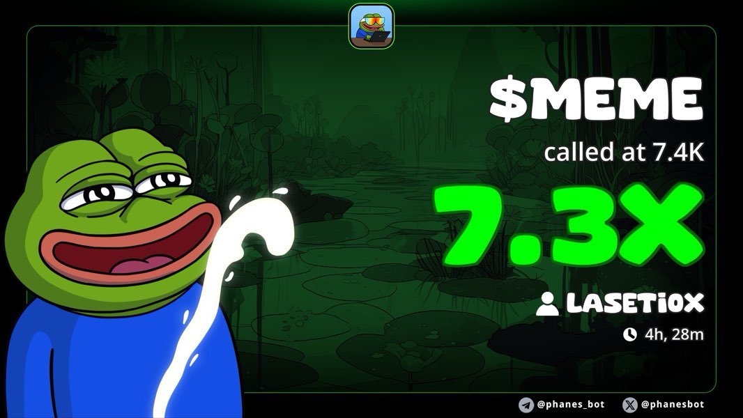 UwUTrenches's tweet photo. 7x so far on $MEME

we got meme ponzi before gta 6 https://t.co/OAhDHWxwdC
