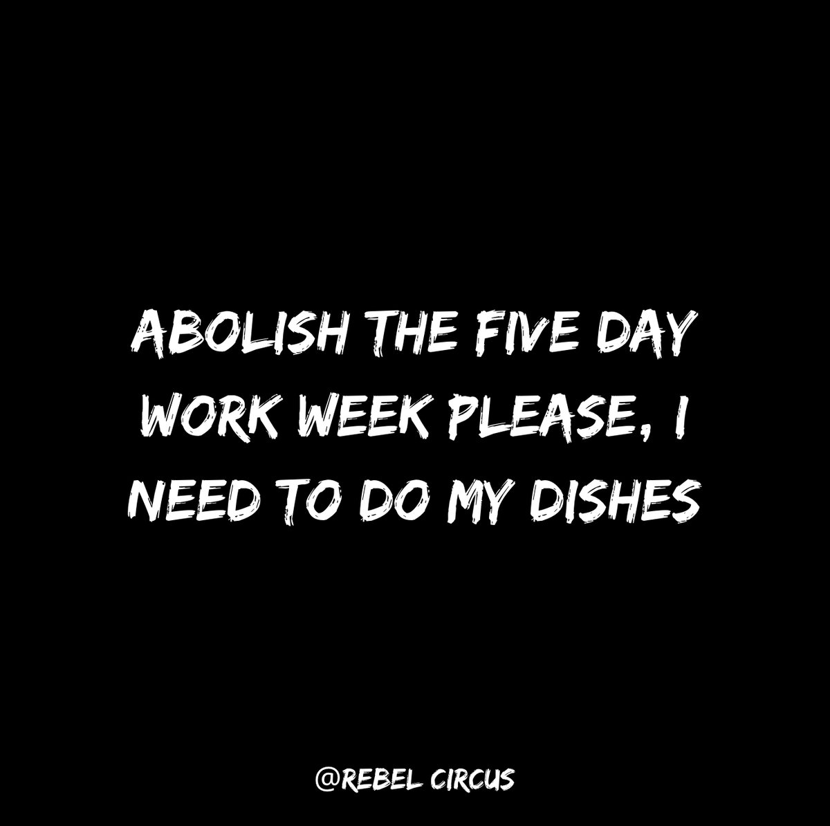 RealRebelCircus's tweet image. And laundry 🥲