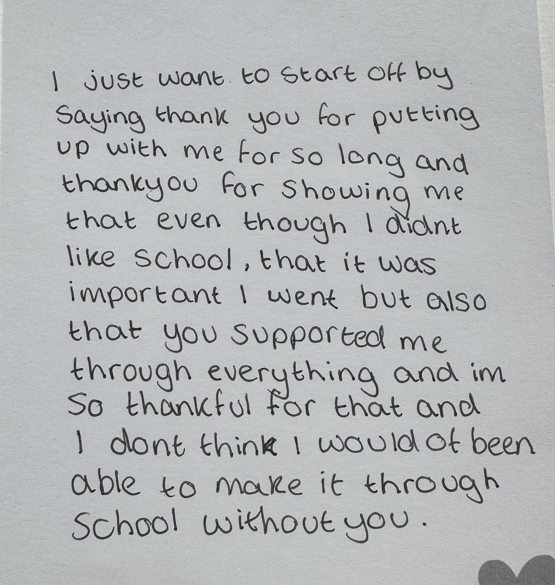 Sometimes, it’s the little things that make you smile… our students are the best #kind #thisisap #teacher