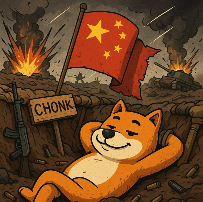 GottenInu's tweet photo. 中国的世界秩序
与其购买普通的邦克,不如转向中国邦克
#LetsBonkIt
$CHONK
CxHHNDjMnPSAopuhe9Sw39qPg1VrzRJf9th7gBo2bonk https://t.co/Hd2SHF3bCX