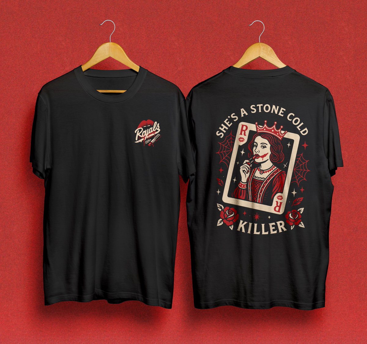 MERCH DROP 🩸

Everyone seemed to be vibing the new Killer aesthetic
so we thought we'd bring you a tee to match 💋🔪

We're only doing these as a limited run so head over to
our merch store and pre-order yours now to
secure your size!

royalsofficial.com/products/kille…