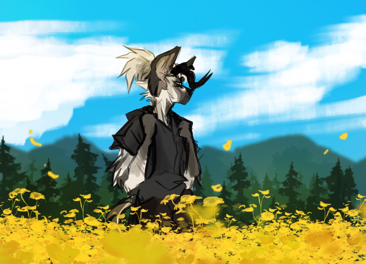 🦝🎈🏞️

#furry #furryart #furryoc #furryartwork