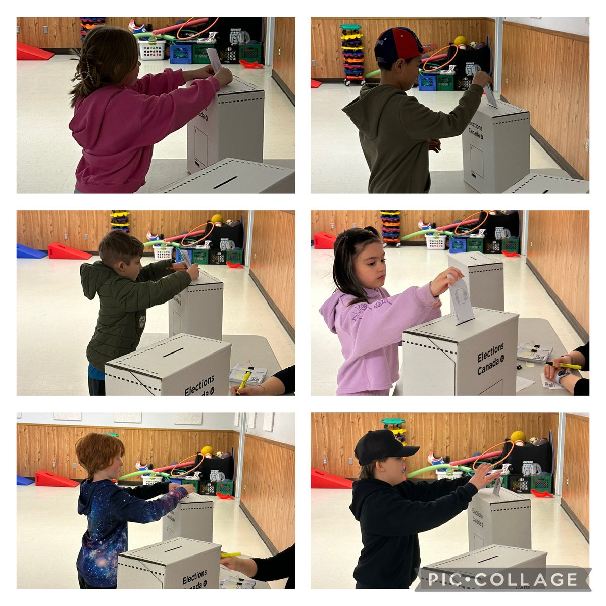 Democracy in action at <a href="/ICSColliers/">ImmaculateConception</a> today! Grade 3s loved getting to cast their ballots in today’s school elections. We learned all about the different parties and candidates and made our own informed decisions. Now 18+ voters, get out there and do the same! 🗳️🇨🇦 <a href="/NLSchoolsCA/">NLSchools</a>