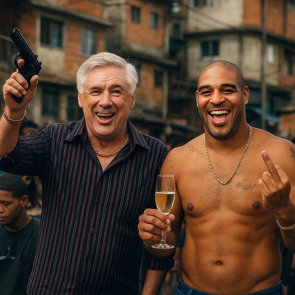 tocanojotta's tweet photo. Ancelotti depois de conhecer o Didico
#Ancelotti #Didico #Brasil #Brazil https://t.co/uExvJCYa8X