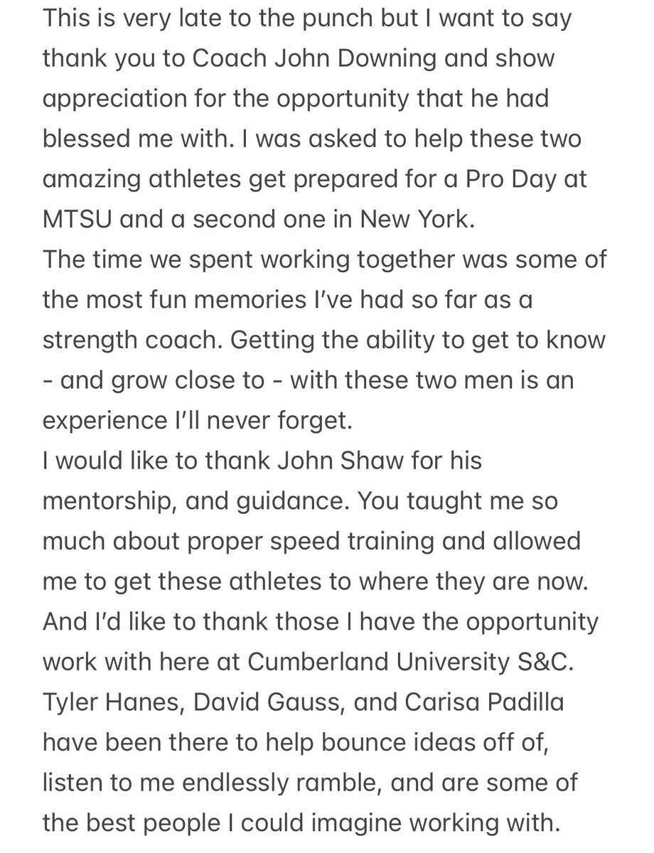Adam Ammons (@adam__ammons) on Twitter photo Sorry for the super late post but sincerely thank you for 2 of the best months I couldβve asked for.
<a href="/coachjdowning62/">John Downing</a> <a href="/Coach_J_Shaw/">John A. Shaw Jr</a> <a href="/TylerHanes1/">T Hanes</a> <a href="/jbAthlete122/">Jeremiah Bryant</a> <a href="/PadillaCarisa/">Carisa Padilla</a> Sorry for the super late post but sincerely thank you for 2 of the best months I couldβve asked for.
<a href="/coachjdowning62/">John Downing</a> <a href="/Coach_J_Shaw/">John A. Shaw Jr</a> <a href="/TylerHanes1/">T Hanes</a> <a href="/jbAthlete122/">Jeremiah Bryant</a> <a href="/PadillaCarisa/">Carisa Padilla</a>