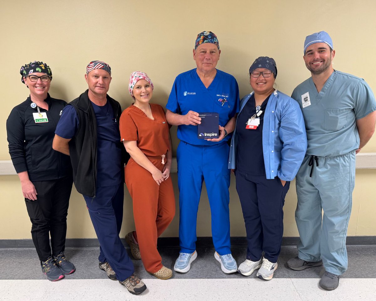 🎉 Big milestone alert! 🎉

Dr. Kowal and the incredible team at Thomas Hospital completed their 200th Inspire procedure today! 🙌 

Inspire is a sleep device that helps with obstructive sleep apnea (OSA). Learn how we can help you sleep better at brnw.ch/21wShm2.