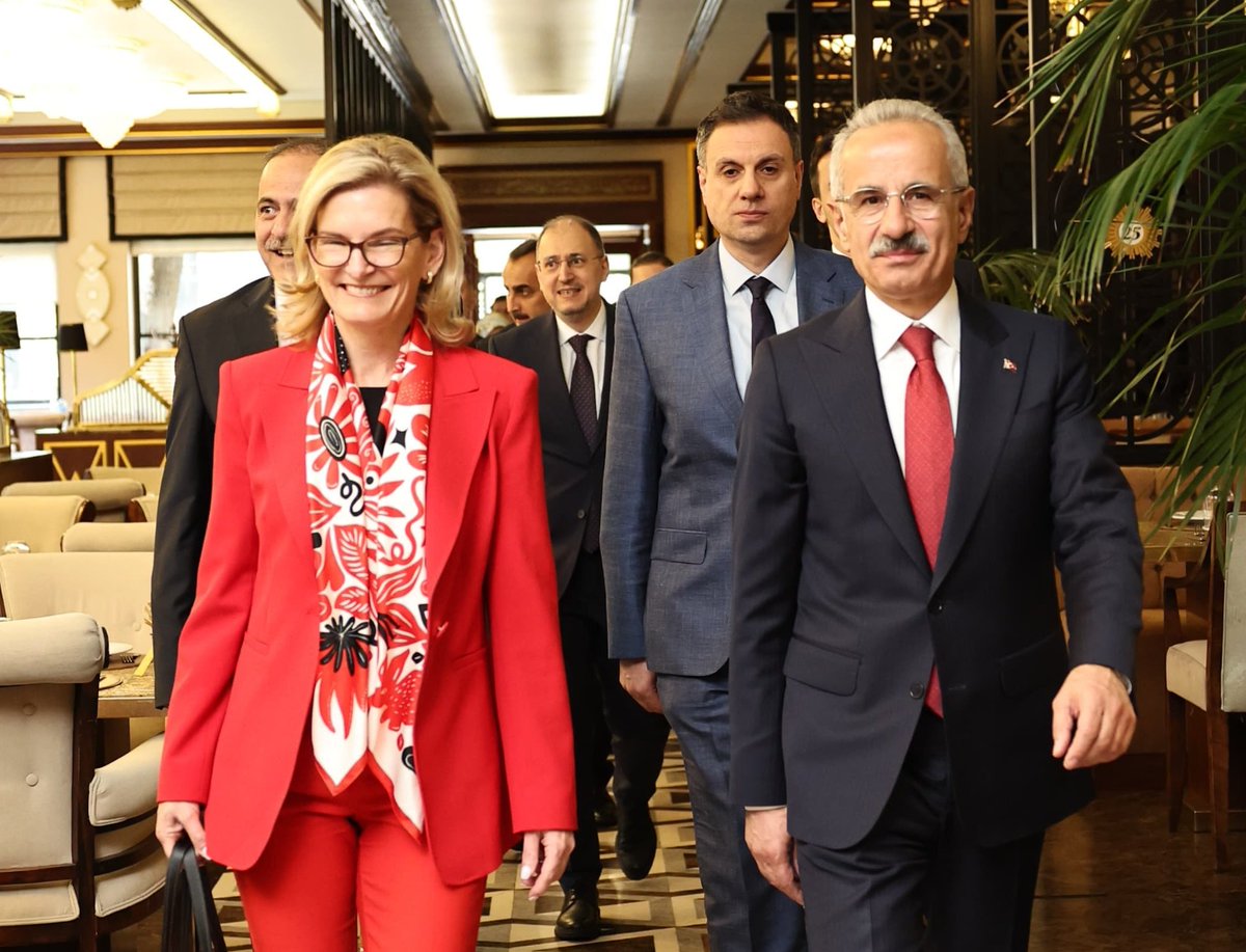 Turkiye, a founding member of <a href="/ITU/">Int’l Telecommunication Union</a>, continues to lead in satellite connectivity, AI, cybersecurity. These areas were addressed by <a href="/ITUSecGen/">Doreen Bogdan-Martin</a> &amp; <a href="/a_uraloglu/">Abdulkadir URALOĞLU</a>, Minister of Transport and Infrastructure of Turkiye, exploring ways for strengthening collaboration as we celebrate #ITU160