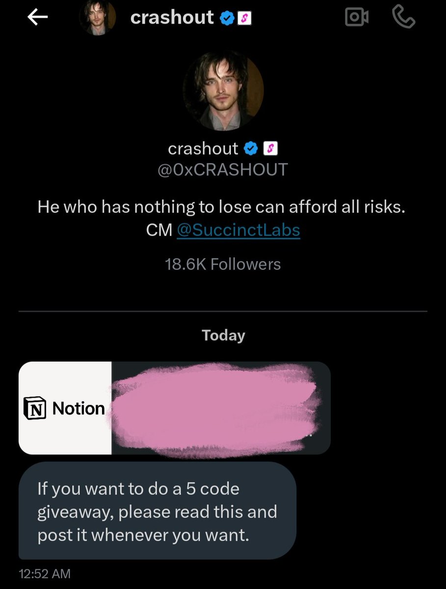 Attention guys⚠️

5X <a href="/SuccinctLabs/">Succinct</a> CODE GIVEAWAY!!!

Yeah, you read that right, 5x code giveaway tomorrow.

All you have to do is follow my account @epicairdrop01 and turn on the post notifications bell so you can be notify/don't miss out!!!!

LET ME SEE HOW BAD YOU WANT THE CODE