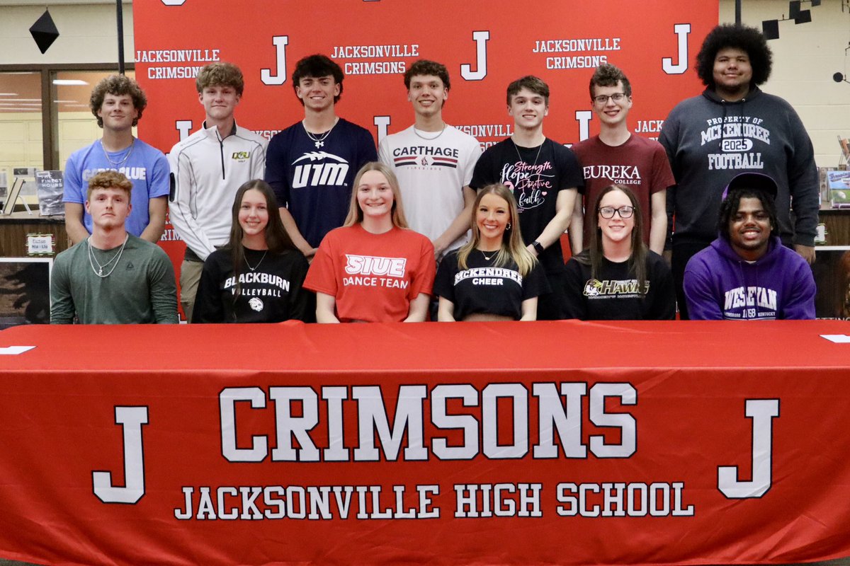 Amy McCombs (@amymccombs) on Twitter photo Celebrating these 13 JHS student-athletes today signing to continue their academic and athletic careers at the next level. <a href="/IronHawk78/">Ryan Van Aken</a> <a href="/JHSCrimsons/">JHS Athletics</a> A lot more pictures to post later this evening to my Amy McCombs Photos page. Celebrating these 13 JHS student-athletes today signing to continue their academic and athletic careers at the next level. <a href="/IronHawk78/">Ryan Van Aken</a> <a href="/JHSCrimsons/">JHS Athletics</a> A lot more pictures to post later this evening to my Amy McCombs Photos page.