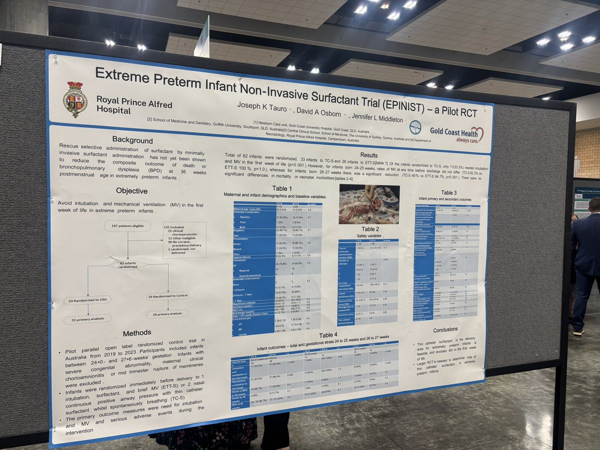 AdrienneOz's tweet photo. @drbretty EPINIST Trial poster 553
Joseph Tauro https://t.co/W6WnMxofDK
