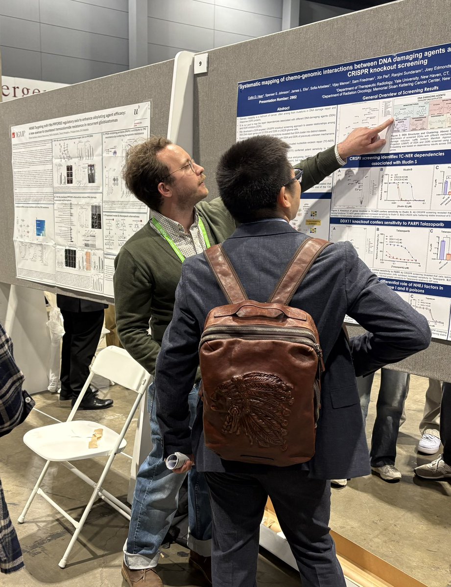 JcvasqV's tweet image. Amazing poster on targeted CRISPR screen to discover chemo-genomic interactions by @HeerCollin from the Bindra Lab!! @YaleCancer @ranjitbindra