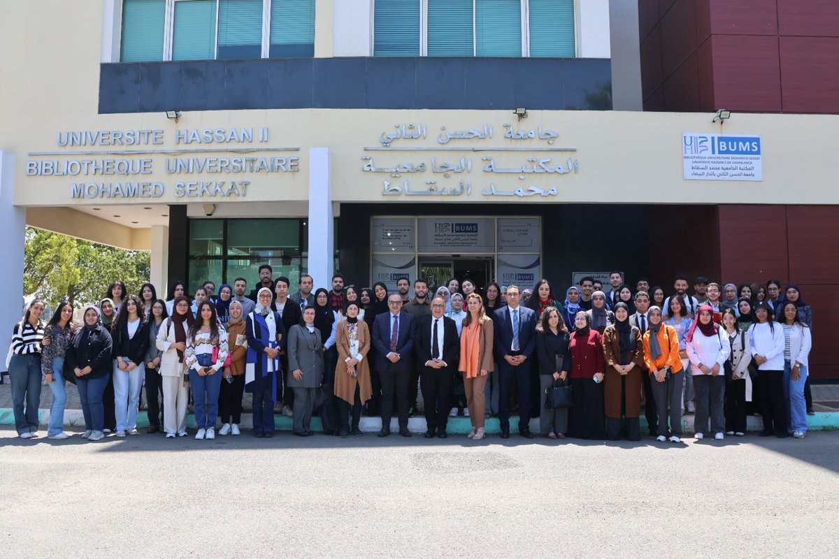 ENSA_MA's tweet photo. La caravane de l'ENSA à la rencontre des étudiants de l'Université Hassan II https://t.co/4bim4pGUVi