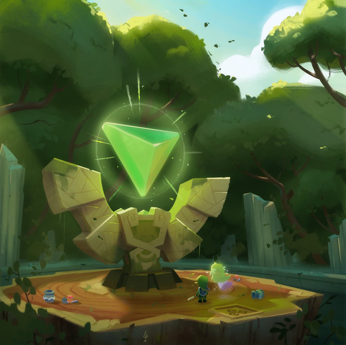 Forest Temple - The Legend of Zelda: Spirit Tracks 🚂

This game's humbly beautiful world will be in my head forever I reckon.