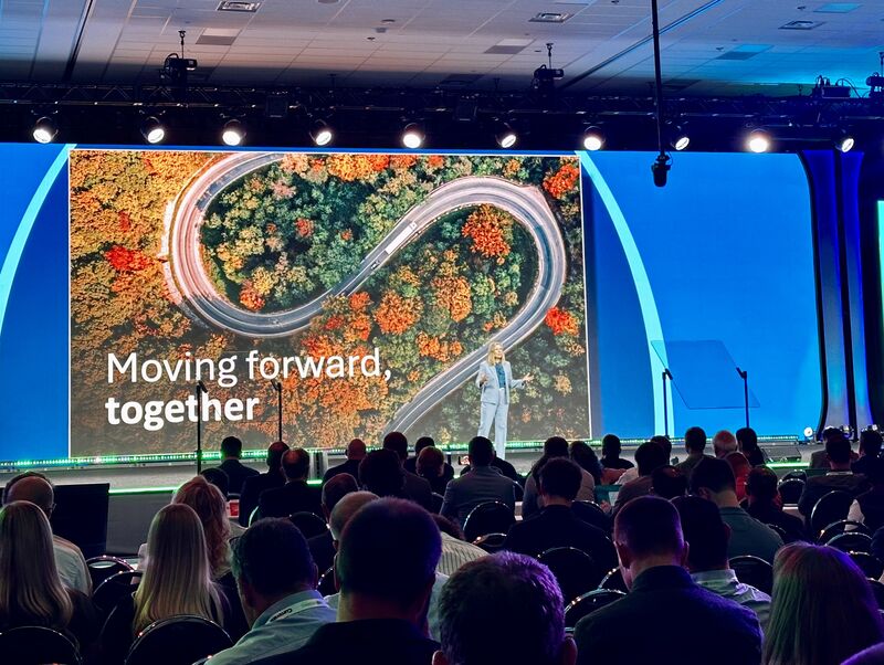 Jennifer Rumsey, Chair and CEO of <a href="/Cummins/">Cummins Inc.</a>, took the #ACTexpo mainstage to emphasize that together, we must be agile and advocate for what’s necessary to invest in a range of solutions that will power a more efficient and sustainable future.