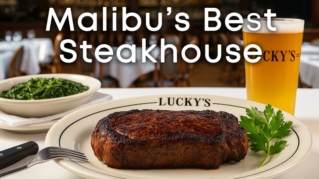 ShenSchulz's tweet photo. The best Steak House in Malibu? Bold claim, but blending classic steakhouse heritage with Malibu’s modern spirit, Lucky’s Malibu sets a new standard for fine dining.
https://t.co/EEhC9vvvQP https://t.co/g5i6CuJzQF
