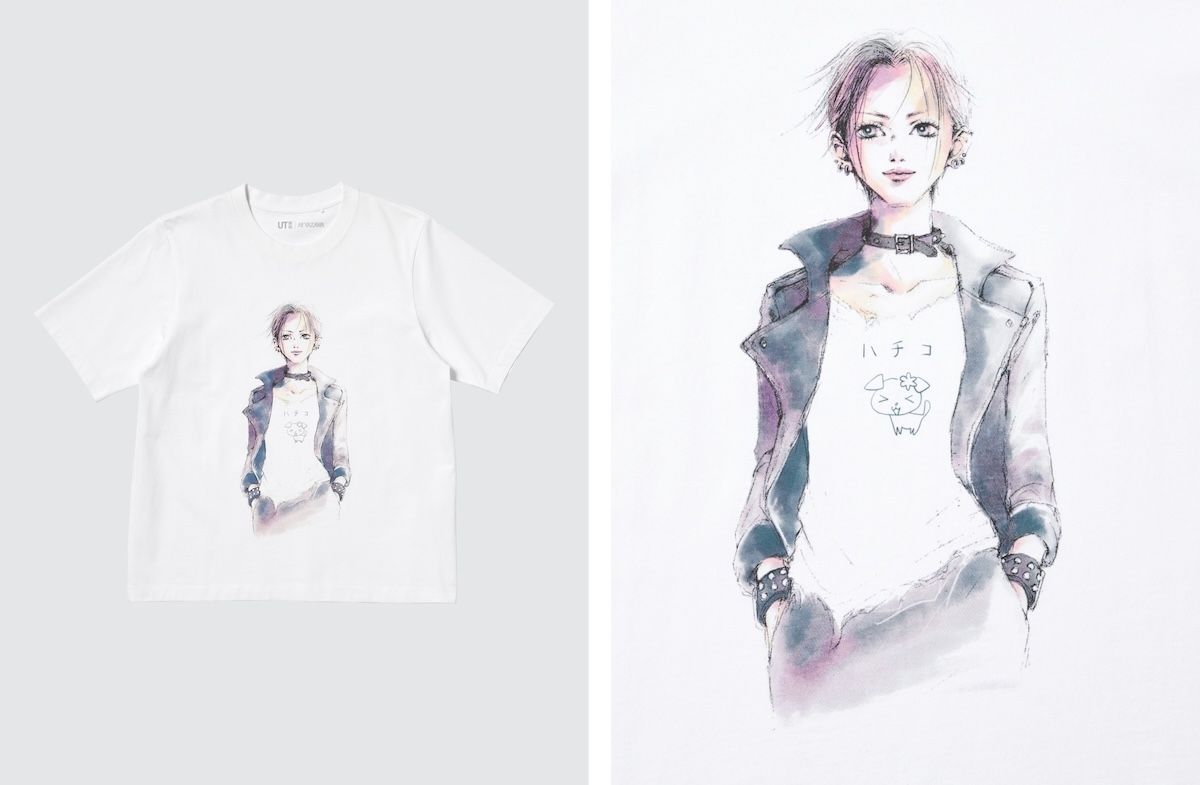 wwd_jp's tweet photo. ユニクロ「UT」が矢沢あい作品とコラボ　人気漫画「NANA」などをモチーフにした全5種
https://t.co/yhBnmrk5mE https://t.co/Hf1CJfriaS