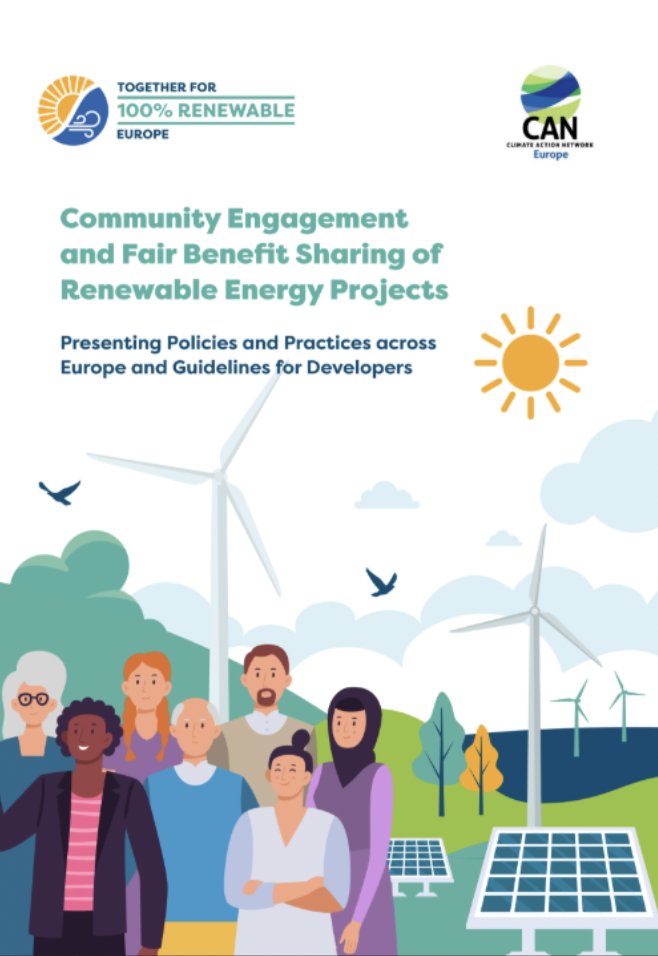 ecounion's tweet image. 🚀New report out now!

Community engagement &amp;amp; fair benefit sharing are key to a #FastAndFair energy transition.

📖 Case studies, guidelines &amp;amp; KPIs for better renewable projects.

🔗 Read it here: ecounion.eu/en/community-e…

#TogetherFor100RE