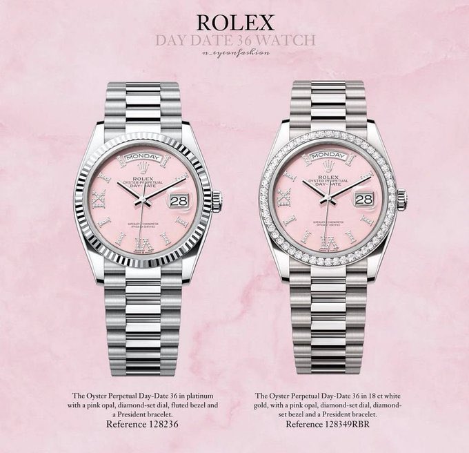 ساعة "رولكس" باللون الوردي يبلغ سعرها 85 ألف ريال فقط 🩷! 

- هل تفكرين بشرائها ؟