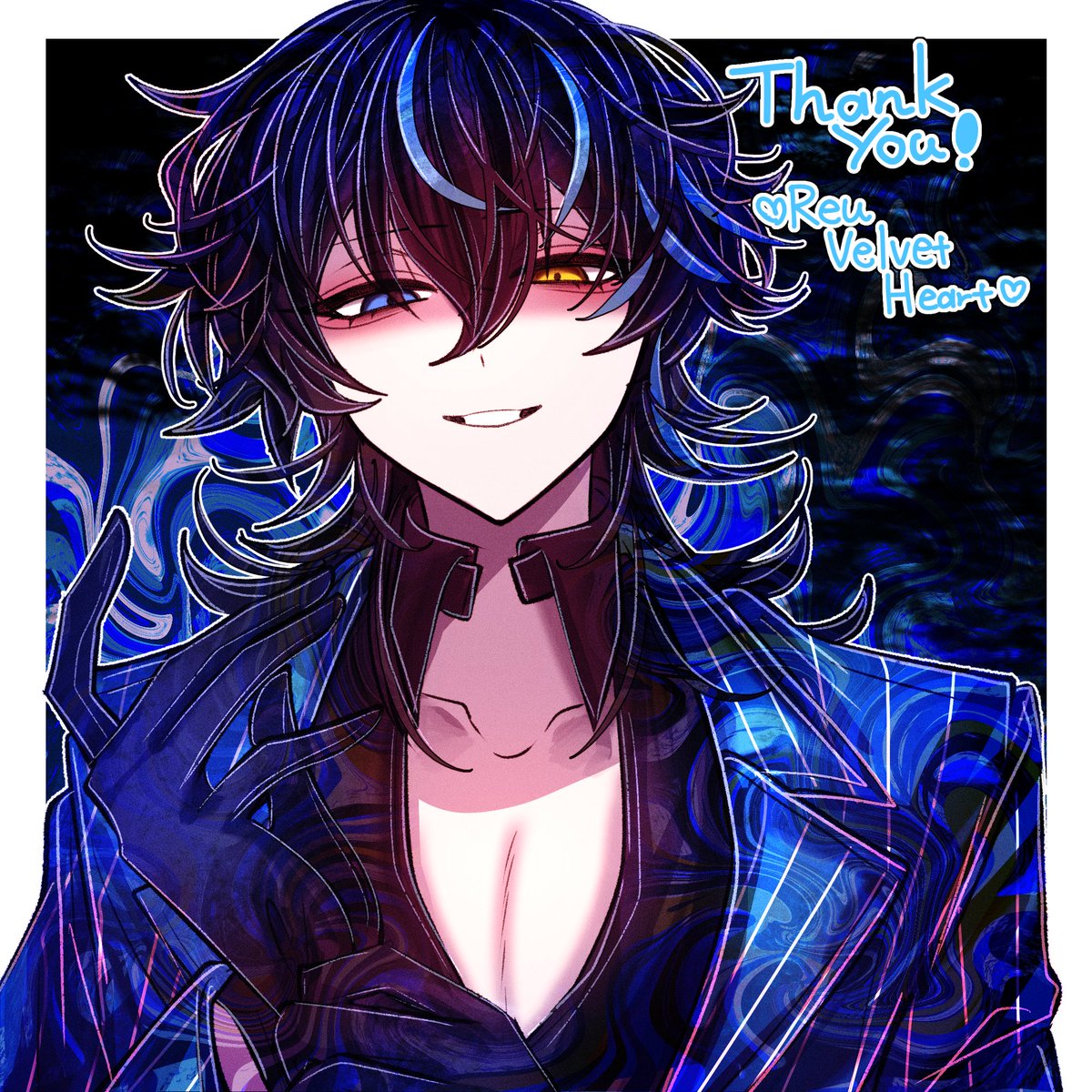 Ikemen 😚😚

Art 🎨: skeb.jp/@Midori_annte23

#reuart