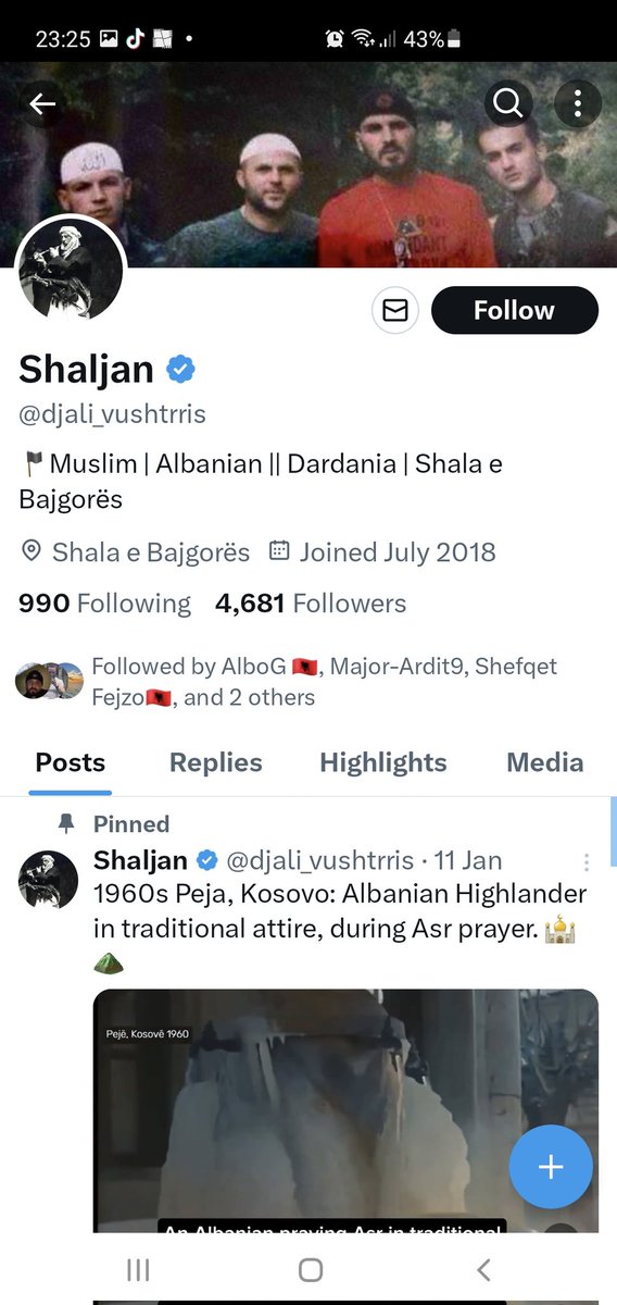VelajAlex's tweet image. Shaljan is serbian propaganda account 😁 just block him please