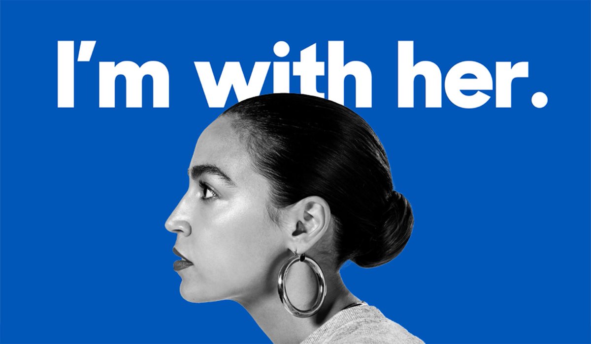 RETWEET if you are with <a href="/AOC/">Alexandria Ocasio-Cortez</a>!
