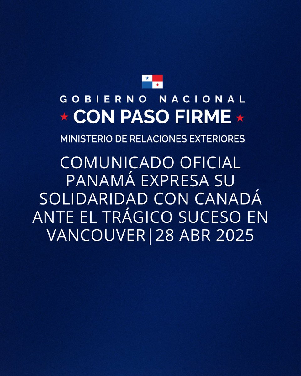 Cancillería de Panamá tweet media