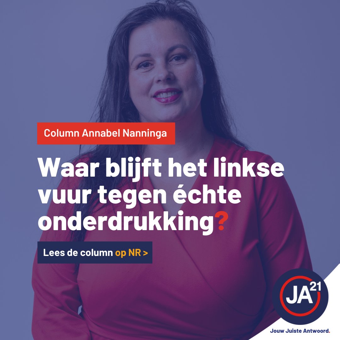 JA21 (@juisteantwoord) on Twitter photo Nieuwe column van <a href="/ANanninga/">Annabel Nanninga</a> op <a href="/NieuwRechtsNL/">NieuwRechts</a>
over de islamitische gebedsoproep: 'In het collectieve geheugen van Europa klinkt Allahu Akbar helaas niet als een vredige uitnodiging. Het klinkt als de laatste woorden voordat de bom ontploft.' Lees hier 👉 loom.ly/OZcb5ls Nieuwe column van <a href="/ANanninga/">Annabel Nanninga</a> op <a href="/NieuwRechtsNL/">NieuwRechts</a>
over de islamitische gebedsoproep: 'In het collectieve geheugen van Europa klinkt Allahu Akbar helaas niet als een vredige uitnodiging. Het klinkt als de laatste woorden voordat de bom ontploft.' Lees hier 👉 loom.ly/OZcb5ls