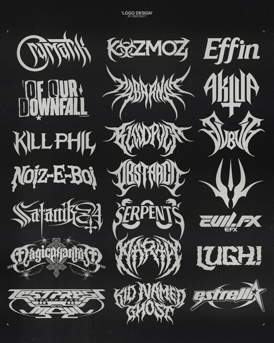 Some logos I’ve made 👨‍💻 pt.4