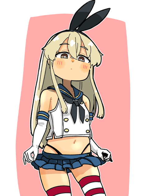 島風(艦隊これくしょん) 「」|ごんのイラスト