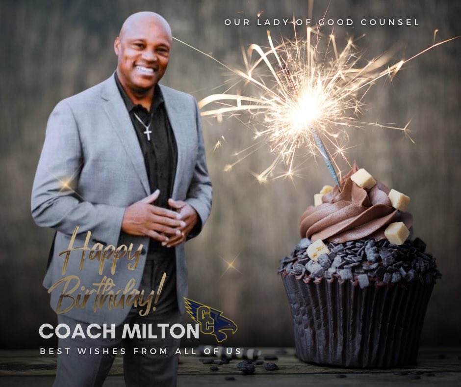 🧁 Happy Birthday, Coach Milton!

Today, we celebrate not just another year of your life, but the incredible impact you have on all of us. We hope this year brings you as much joy as you bring to our team.

Enjoy your special day!