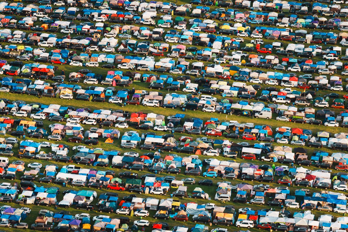 reminder 👉 camping &amp; parking prices go up THIS thursday, 5/1!

don't wait to find your home on the farm ⛺️🌈 bonnaroo.com/accommodations