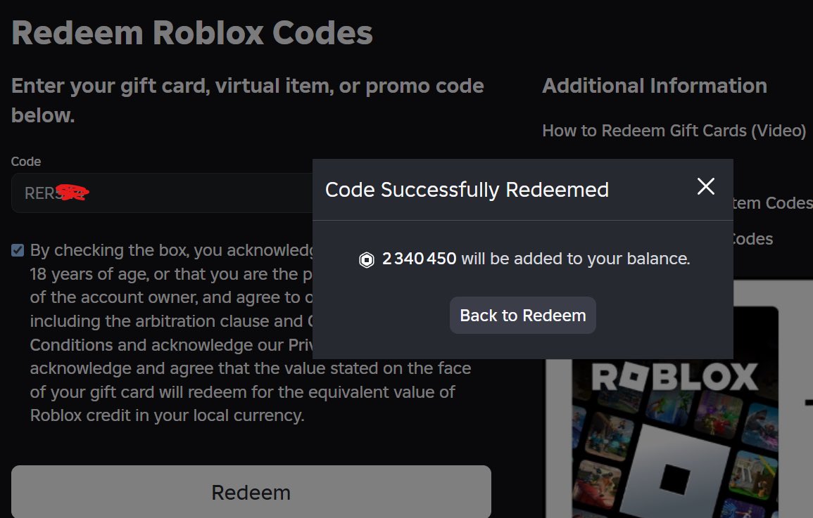 FREE  Robux Code is :
RER▓▓▓▓▓▓▓▓▓▓▓
Like The Post to Unlock 🔓

Must Join Discord: discord.gg/blxy